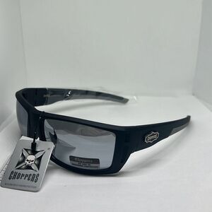 Choppers Mirrored Biker Sunglasses